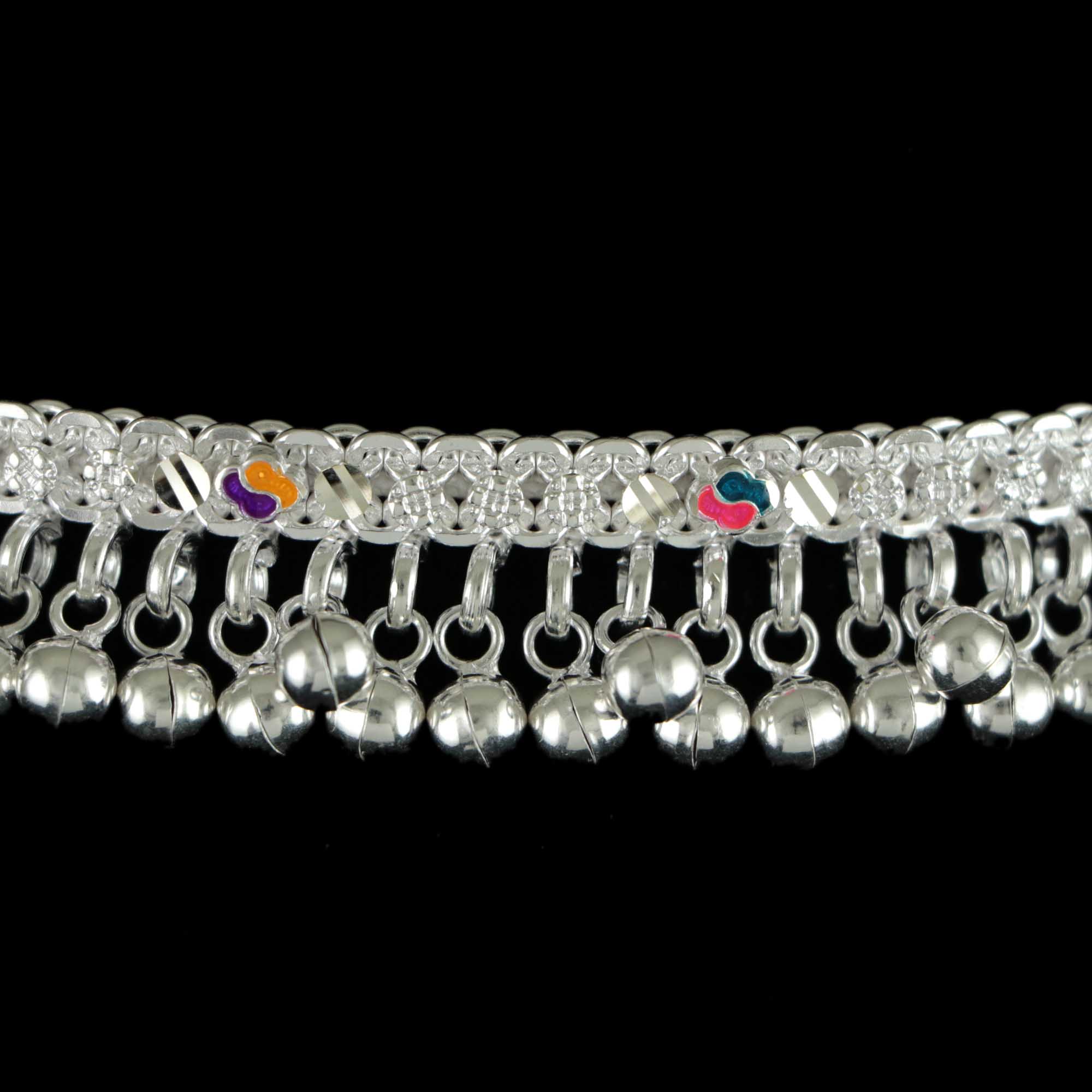 SILVER BABY ANKLET